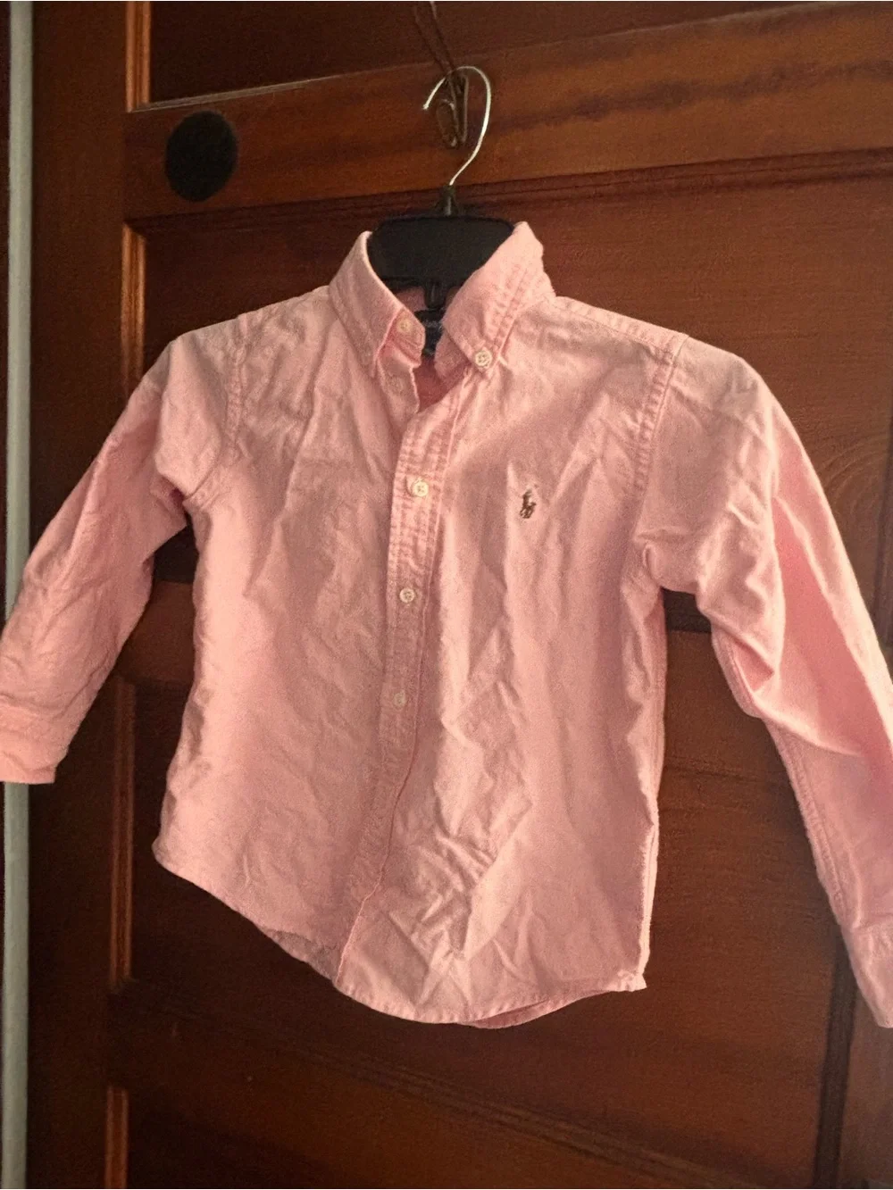 Boys Ralph  Lauren  Pink Button-Down Shirt